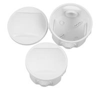 2pcs Waterproof Junction Box Ip55 White ABS Outdoor Weatherproof