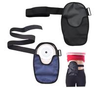 2Pcs Waterproof Ostomy Bag Covers Belt Adjustable Stoma Pouch Cover for Ileostomy