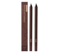 2Pcs Waterproof Smudge-Proof Eyeliner Pencil,Long-Lasting Eye Liner with Sharpened Tip,No Fading Formula for Smooth & Easy to Use,Waterproof Eye Makeup Pencil in Plum Color,Single Precision Eyeliner