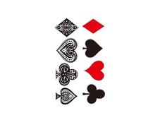 2Pcs Waterproof Temporary Tattoo Stickers, Long-lasting Waterproof For One To Two Weeks, Suitable For Finger, Plam, Neck.(06)