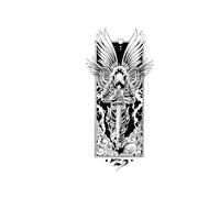 2pcs Waterproof Temporary Tattoo Stickers, Long-lasting Waterproof For One To Two Weeks, Suitable For Arm, Leg.