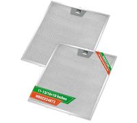 2PCS WB02X24872 Range Hood Grease Filter Compatible with GE JVW5301EJ1ES JVW5301SJ1SS JVW5301BJ1TS JVW5301FJ1DS JVW5301EJ2ES, Approximately 11-7/8 x 11-7/8 Inches