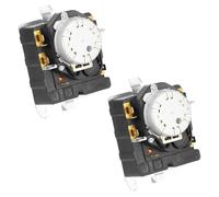 2Pcs WE04X25280 Dryer Timer TMD1EM35 234D2377P005 Dryer Timer Replacement Compatible with WE04X25280-24PK 4467035 AP6032628 PS11763067 EAP11763067 TMD1EM35 234D2377P005