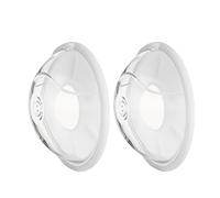 2pcs Wearable Milk Saver for Breastfeeding Manual Breastmilk Collector Silicone Breast Shell Milk Catcher for Collecting Leaking Breastmilk 30ml acity Milk Collection Cup