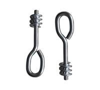 2Pcs Weatherprevent Expansion Eye Bolts Heavy Duty Lifting Eye Screws For Outdoor Canopy Secure Mounting Accessories Lifting Eye Bolts