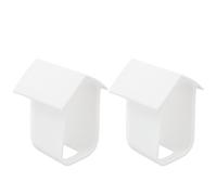 2PCS Weatherproof Silicone Case for Eufy Cam 2C and Cam 2C Pro, Protective Security Camera Cover with Ventilation Holes, Scratch Resistant, Hidden Surveillance Design, Black