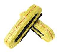 2pcs Webbing Lifting Sling Strap - Heavy Duty Lifting Straps for Moving Furniture - Polyester Rigging Sling with 9000lbs Breaking Strength, for Hoisting and Rigging