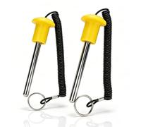 2PCS Weight Stack Pin, Magnetic Weight Pin with Pull Rope (10MM*100MM)
