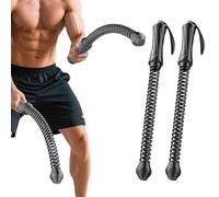 2pcs Weighted Ropeless Battle Ropes for Home Gym, Cordless Training Rope Fitness Equipment for Men & Women, Weighted Workout Ropes for Advanced Workouts and Core Muscle Building