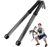 2PCS Weighted Ropeless Battle Ropes for Home Gym, Heavy Duty Arm Exerciser for Strength Training, Portable Cordless Battle Ropes for Core Muscle Building HIIT and Low-Impact Aerobic Training