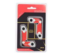 2Pcs Welding Holders,WM7-S Mini Magnetic Multi-Angle 30/60/90 Degree 30Kg Welding Magnet Angles Quick Clamp Positioner Set for Welding,Soldering,Marking, Pipe Installation