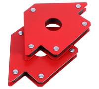 2pcs Welding Magnet Holder Positioner 90 Degree for Metal Workshop Use