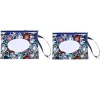 2Pcs Wet Wipe Dispenser, Portable Refillable Wipe Holder, Reusable Lightweight Wipes Container Case Travel Wet Wipe Pouch Wipes and Holders Products
