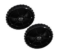 2PCS Wheel Drive Wheel Lawn Mower Compatible With Husqvarna Automower 105 305 308 Robotic Lawnmower 574465104 574465101 (Diameter 183 mm)