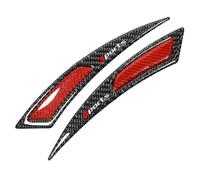 2Pcs Wheel Eyebrow Anti-Collision Bars for BMW 1 Series (3-door) F21 2012-2019, Reflective Carbon Fiber Fender Flares Protector, Scratch-Resistant Guard Strip