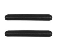 2pcs Wheelchair Armrest Pad Abs Black 22.5cm Hole Distance | Armrest Pads for Chair, Easy to Clean Abs Build, Supports Holding on Comfort for Wheelchair Use