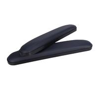 2Pcs Wheelchair Armrest Pads, PVC Sponge Replacement Cushions | Fits Standard and Wide Wheelchairs, Anti-Slip Base, Leather and Oxford Cloth Finish, Blue and Black