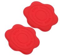 2pcs Wheelchair Clutch Cover PVC Red Protector for Chair | Easy to Install, Dust Cover Accessory for Wheelchair Users, Compatible with Clutch Parts and Lids