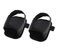 2pcs Wheelchair Shoes Holder Strapss Safety Foot Straps Wheelchair Fixed Strap Foot Seat Belt for Elderly Patient Disabled Handicap(Black)