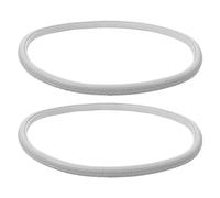 2pcs Wheelchair Tire Replacement PU Solid Wheel Kit | Flat Free PU Build, Improved Traction and Stability, for Wheelchair Users, Replacement Part Kit