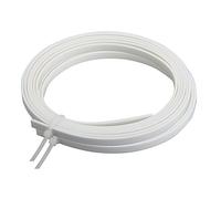 2pcs White ABS Guitar Binding Purfling Luther Supply 1650mmX4mmX1.5mm