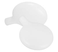 2pcs White Acrylic G4 Floor Light Shade with 11mm Hole for Indoor Use | Softening Cover, Pendant Fitting Replacement, Renter Refresh, Living Space Update, Simple Repair Part