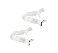 2Pcs White False Eyelashes Clip,5g Portable Magnetic Eyelash Applicator Set| Easy to Use Lash Applicator Tool Kit| Applicator Magnetic Lashes Kit for Lounging,False Lashes,False Eyelashes and Adhesive