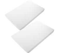 2pcs White Foam Board Model DIY Sheet Material for Scene Displays