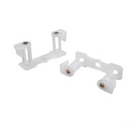 2Pcs White Plastic Sander Support Frame Vibration plates Repair Part Compatible with 4510 Sander Power Tool Accessory Stable Fit