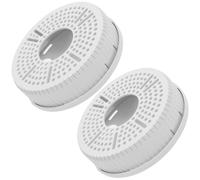 2pcs White Plastic Security Camera Bracket Ceiling Mount Junction Box