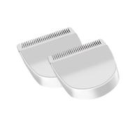 2PCS White Professional Peanut Clippers/Trimmers Snap On Replacement Blades #2068-300-Fits Compatible with Peanut Hair Clipper
