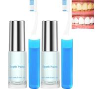 2PCS Whitening Tooth Paint,Teeth Whitening Pen Instant,White/ning Paint for T/eeth,Inst/ant WHI/tening P/Aint for Teet/h,Instant Tee/th W/hitening Essence Gel,Te/ETH Wh/itening Pen