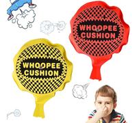 2Pcs Whoopee Cushion, Whoopee Cushion Kids and Adult, Farting Classic Jokes Collection Whoopie Toys, Whoopie Cushion Funny Birthday Joke Prank Present Christmas Stocking Filler Toy