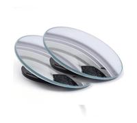 2Pcs Wide Angle Frameless Auxiliary Rearview Mirror Auto 360° Rotation Adjustable Blind Spot Mirrors Blind Spot Mirrors