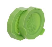 2pcs Wide Mouth Mason Jar Sprouting Covers with Mesh Pp Green