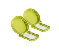 2Pcs Wide Mouth Sprout Lid Stable Germination Cover Quick Water Flowing System Sprouting Lids for Beans, Alfalfa, Plants, Vegetables