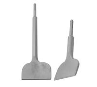 2Pcs Wide Tile Removal Chisels Scraper Bits Tile Removal Tool Electric Hammer Chisels Power Tool Accessories Enduring