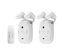 2Pcs WIFI Smart Automatic Curtain Openers, For Any Room In Home, For Open, Close, Or Adjust Curtain Position, 15.2 * 8.1 * 7.5cm(Roman pole)