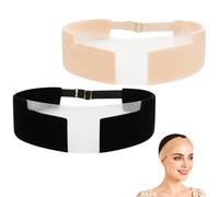 2Pcs Wig Grip Band, Reliable Fit for Daily Activities, Professional Appearance Maintenance, Quick Wig Changes for Events, Sensitive Scalp Comfort, Beige and Black Velvet S Hook Wig Bands