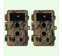 2PCS Wildlife Trail Camera 48MP 1296P Day&Night 0.1S Trigger Speed Motion Activated IP66 | A262 Matte Olive Drab