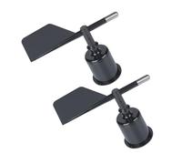 2pcs Wind Direction Anemometer Cover Shell, ABS Weather Sensor Housing