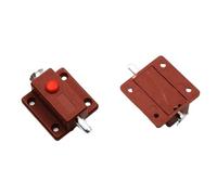 2pcs Window Cabinet Push Button Spring Load Automatic Door Bolt Latches Lock for Doors/144