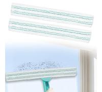 2pcs Window Washer XL Replacement Cover, Microfibre Replacement Cover for Leifheit Wet and Dry Window Cleaner