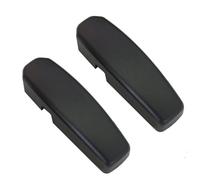 2Pcs Windscreen Bulkhead Support Bracket Covers For Land Rover Defender SVX ABS Matte Black Direct Replacement Car Parts Exterior Trim Accessories