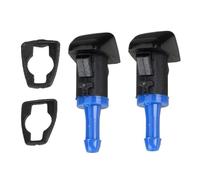 2Pcs Windscreen Washer Jets for Compass 2008-2017, Front Windscreen Spray Nozzles Replacement Hole Washer Jet Kit Water Spray Nozzle