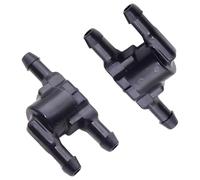 2Pcs Windscreen Washer Wiper Nozzle Check Valve 3 Way Car Windscreen Washer Valve Replacements for Multiple Cars