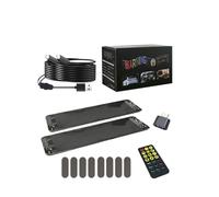 2PCS Windshield Devil's Eyes Bliking Flashing LED Eyes On The Windshield Glowing Devil Eyes Truck Window LED Screen For Car(K7 1 tow 2)