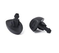 2PCS Windshield Nozzle, Windshield Washer Nozzles Front Windscreen Sprayer Jets Auto Car Window Water Spray Wiper Jet Replacement Compatible for Citroen C1/C2/C3 Compatible for Peugeot 207/306/307