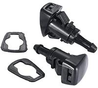 2Pcs Windshield Washer Wiper Nozzles Spray Jet 5303833AA, for Chrysler for Dodge Avenger Journey Caliber for Jeep Compass Grand Cherokee