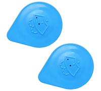 2Pcs Wiper Wash Reservoir Cap Windscreen Washer Bottle Cap Car, Windshield Reservoir Plastic Cover 28913AX600 for Nissan for Micra for Note K12 E11